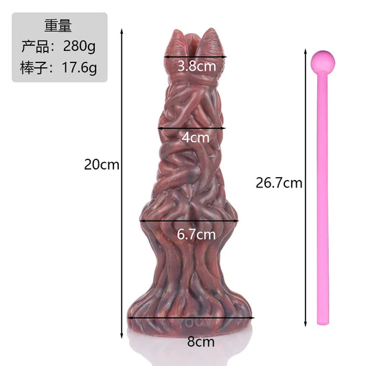 Fantasy Knot Ovipositor Anal Dildos Lay Eggs