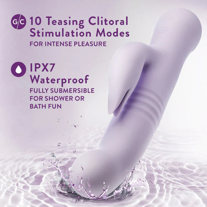 G-Spot Clitoral Dual Stimulation Rabbit Vibrator 9.25 Inches