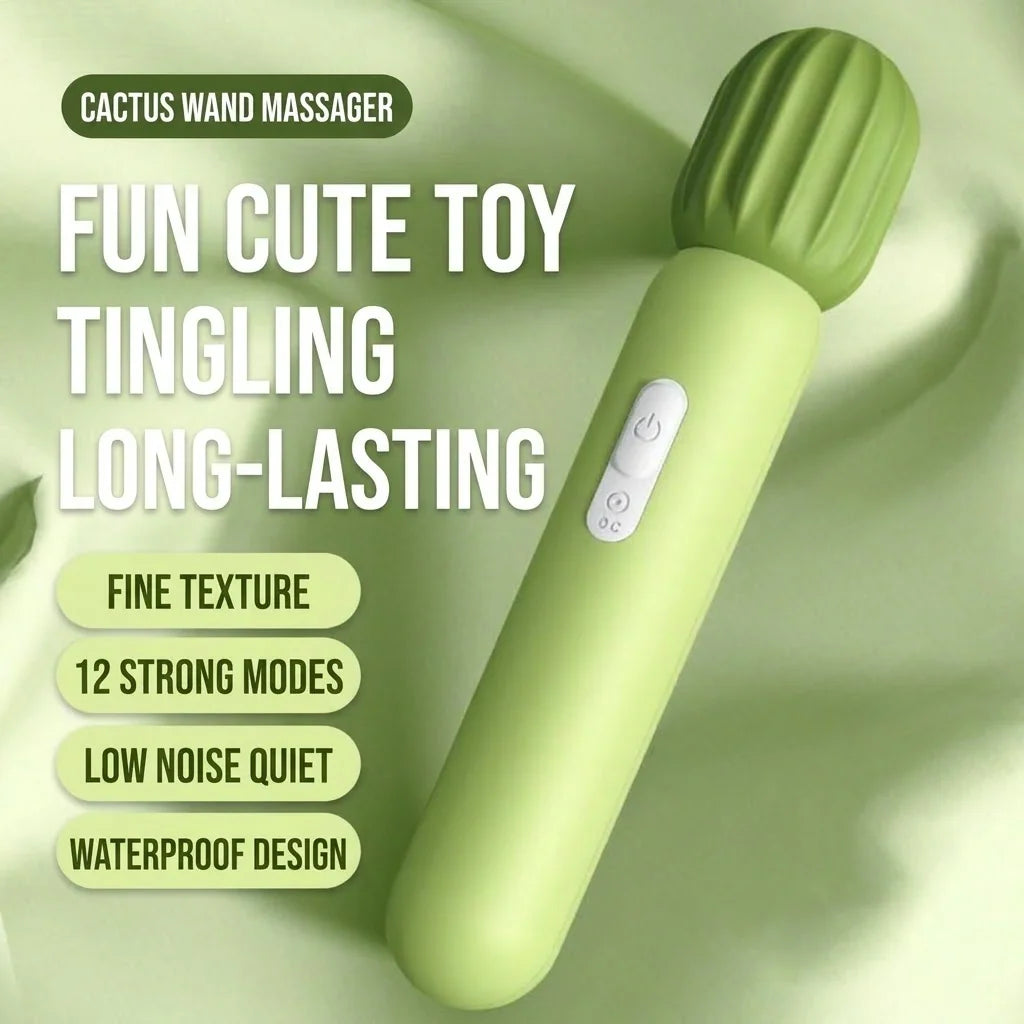 Mini Cactus Vibrator – 12 Vibration Modes