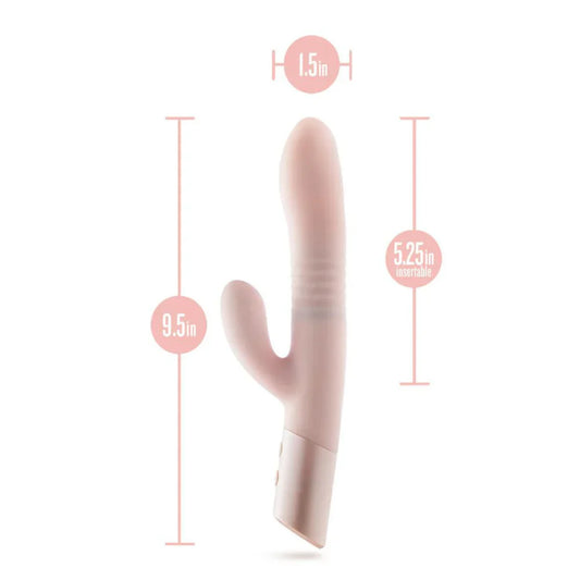 Pink Thrusting Rabbit Vibe Vibrator