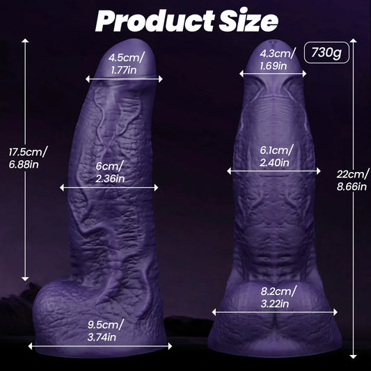Sairen – Extra Thick Realistic Suction Cup Dildo