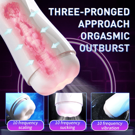 Sirius App-Controlled Automatic Blowjob Machine | Suction, Thrusting & Heating