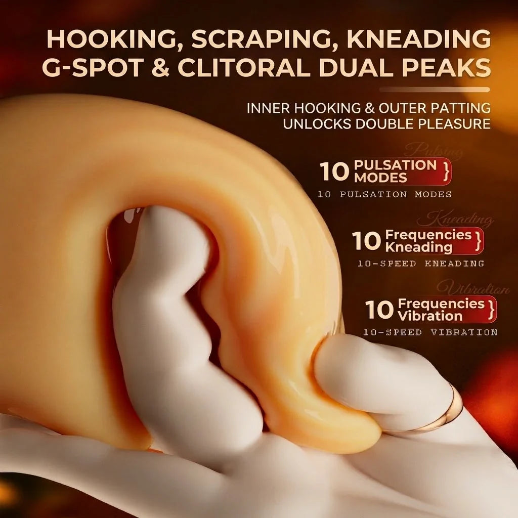 Golden Hand Gen 2: App-Enabled Finger-Tapping G-Spot Massager