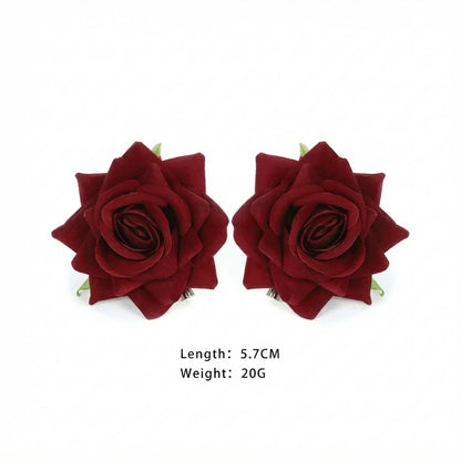 Anesidora Aluminum Rose Butt Plug & Clamps Teasing Set