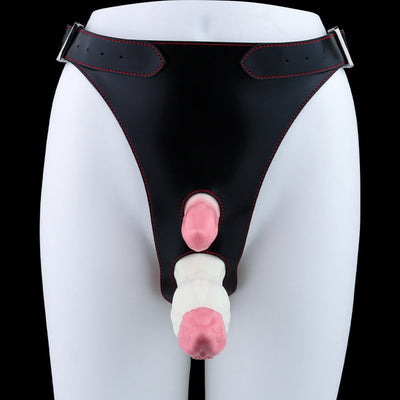 Pink Bunny - 3-Motor Strap on Dildo