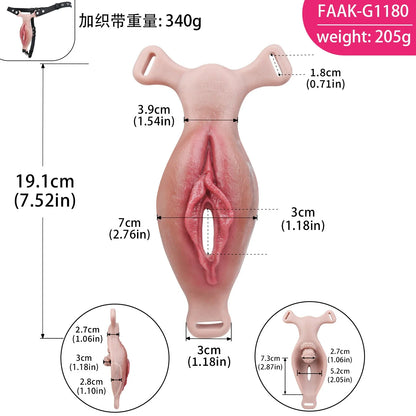 FAAK Realistic Wearable Vibrating Panties for Couples & Sissies