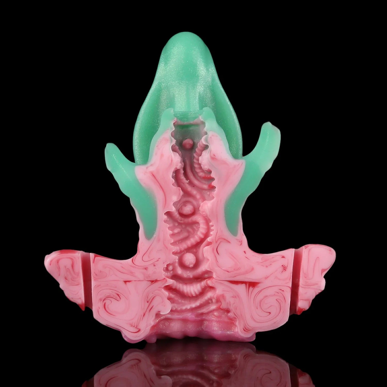 Ocean Goddess Wearable Flower Clamshell Stroker