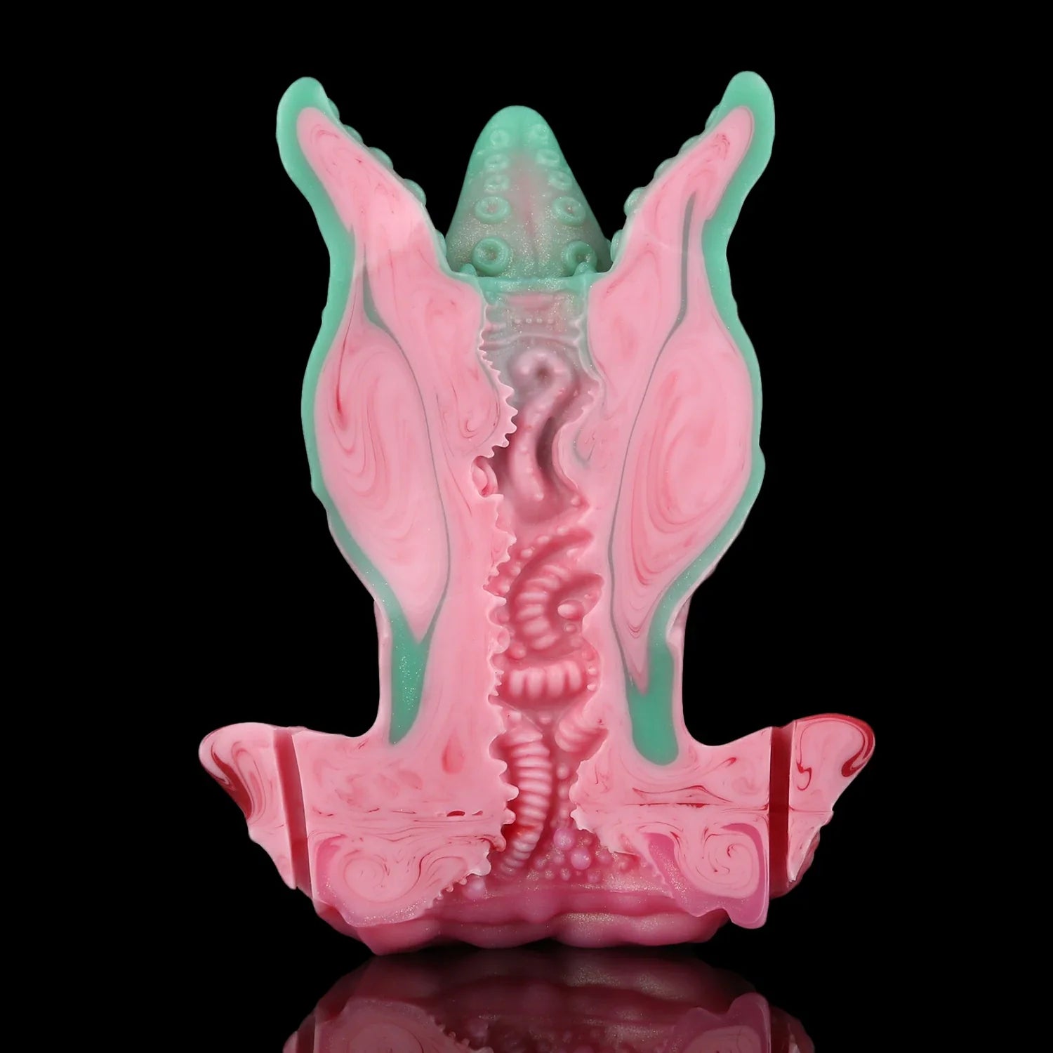 Ocean Goddess Wearable Flower Clamshell Stroker