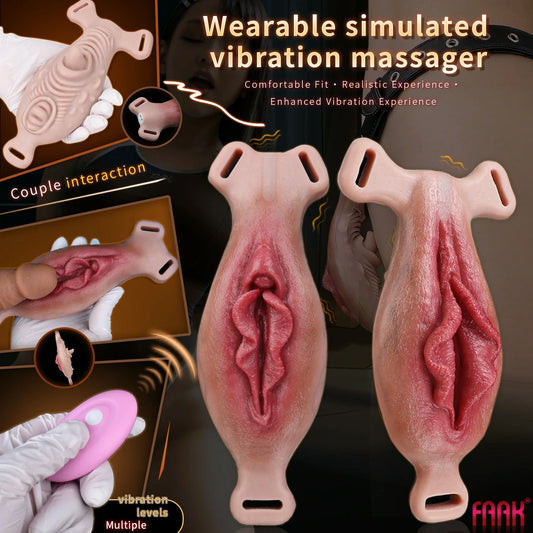 FAAK Realistic Wearable Vibrating Panties for Couples & Sissies