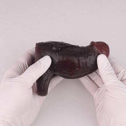 Girthy Realistic Penis Sleeve – Thick Silicone Cock Extender