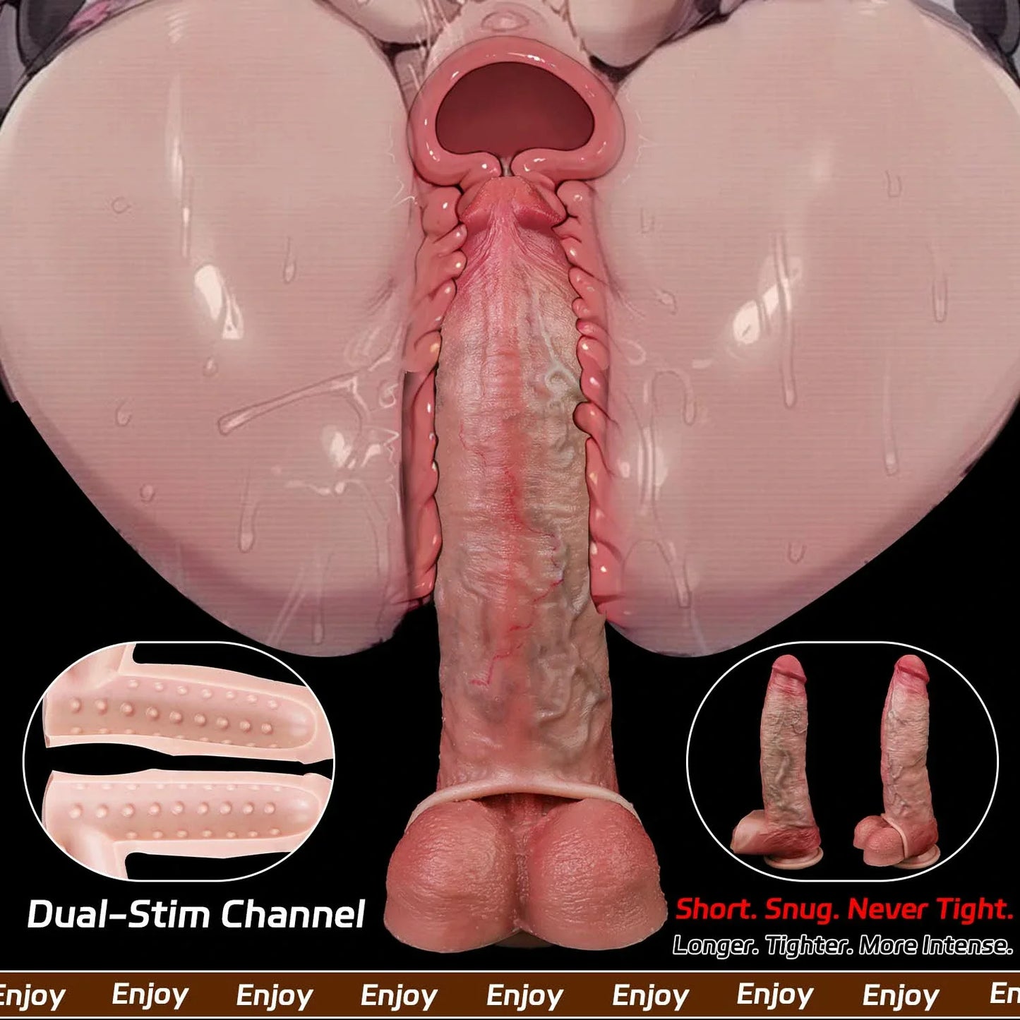 Anesidora Hyper Realistic Huge Cock Sleeve Series