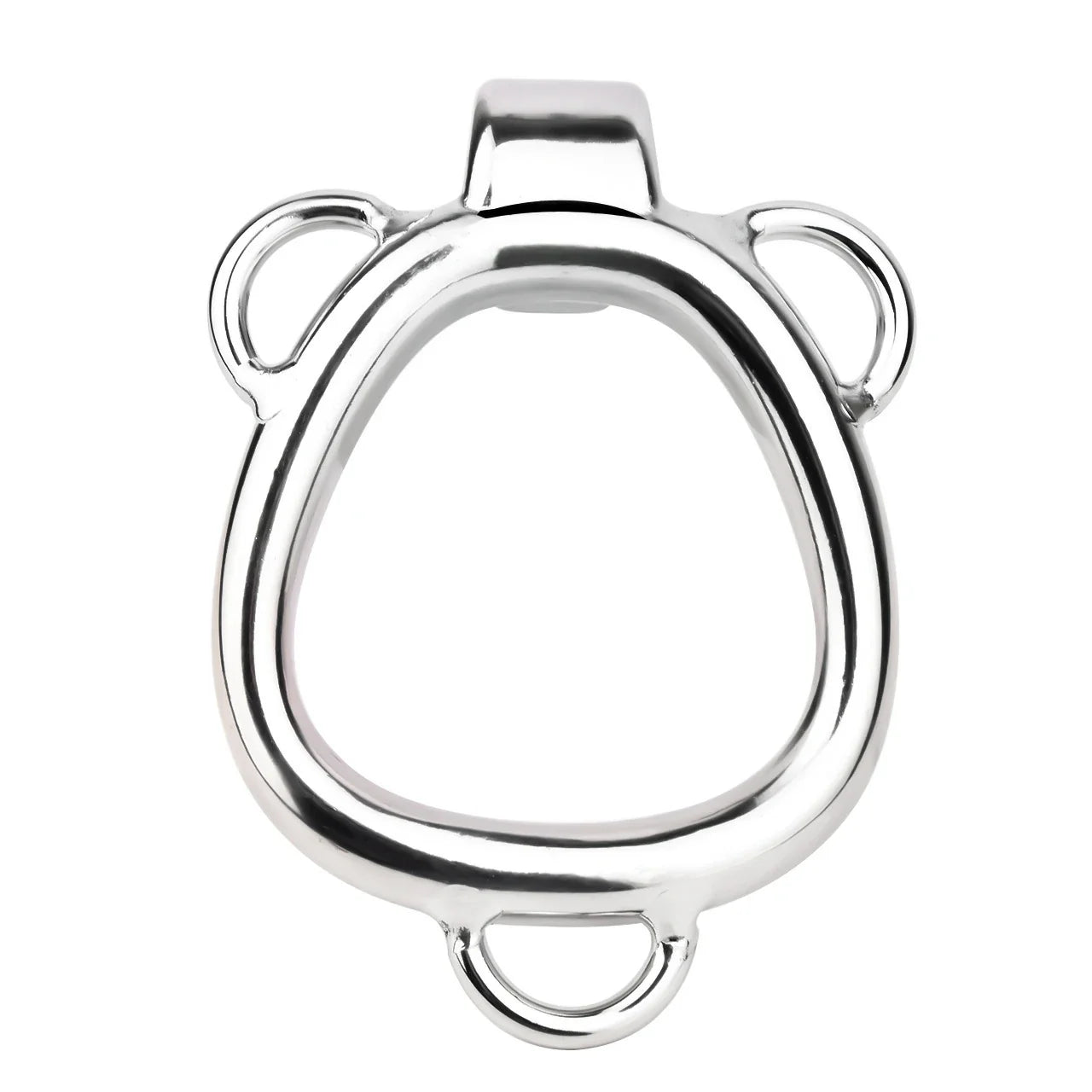 FRRK Metal Seashell Shape Chastity Lock (Optional Ring Sizes)
