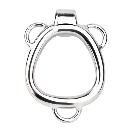 FRRK Metal Seashell Shape Chastity Lock (Optional Ring Sizes)