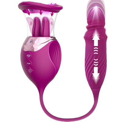 ROSE - 4-In-1 Pump Vibrator
