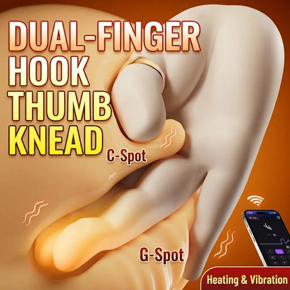 Golden Hand Gen 2: App-Enabled Finger-Tapping G-Spot Massager