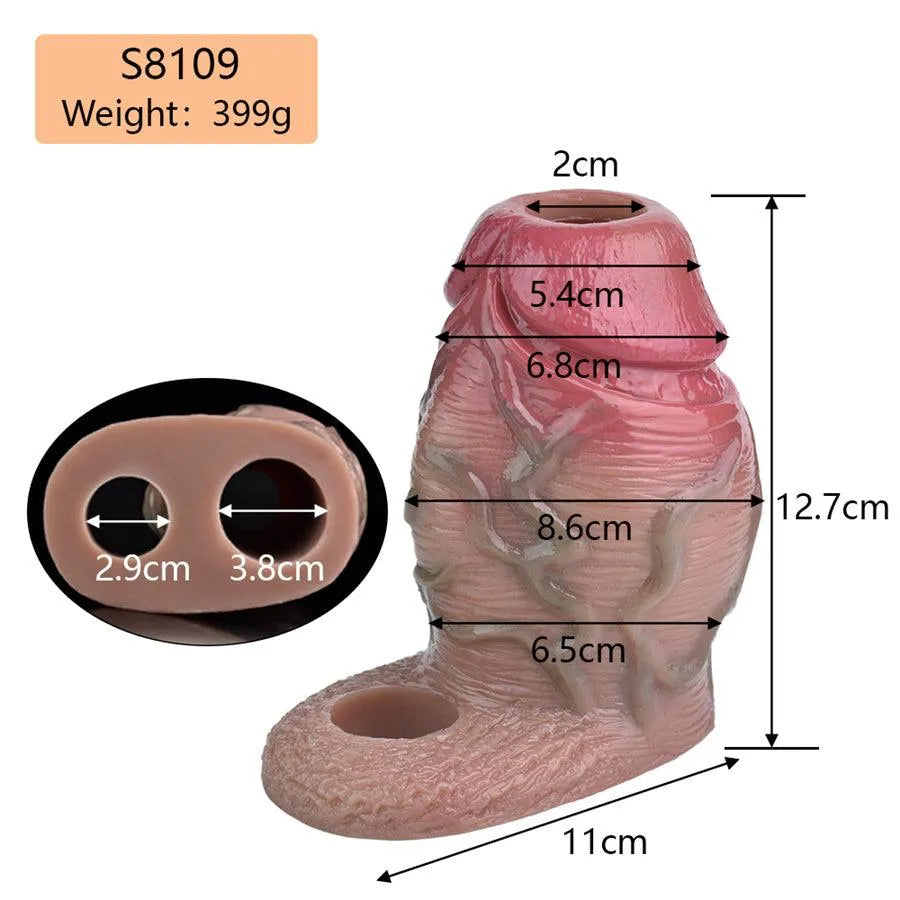 Girth Extension 5 Inches Cock Sleeve Silicone