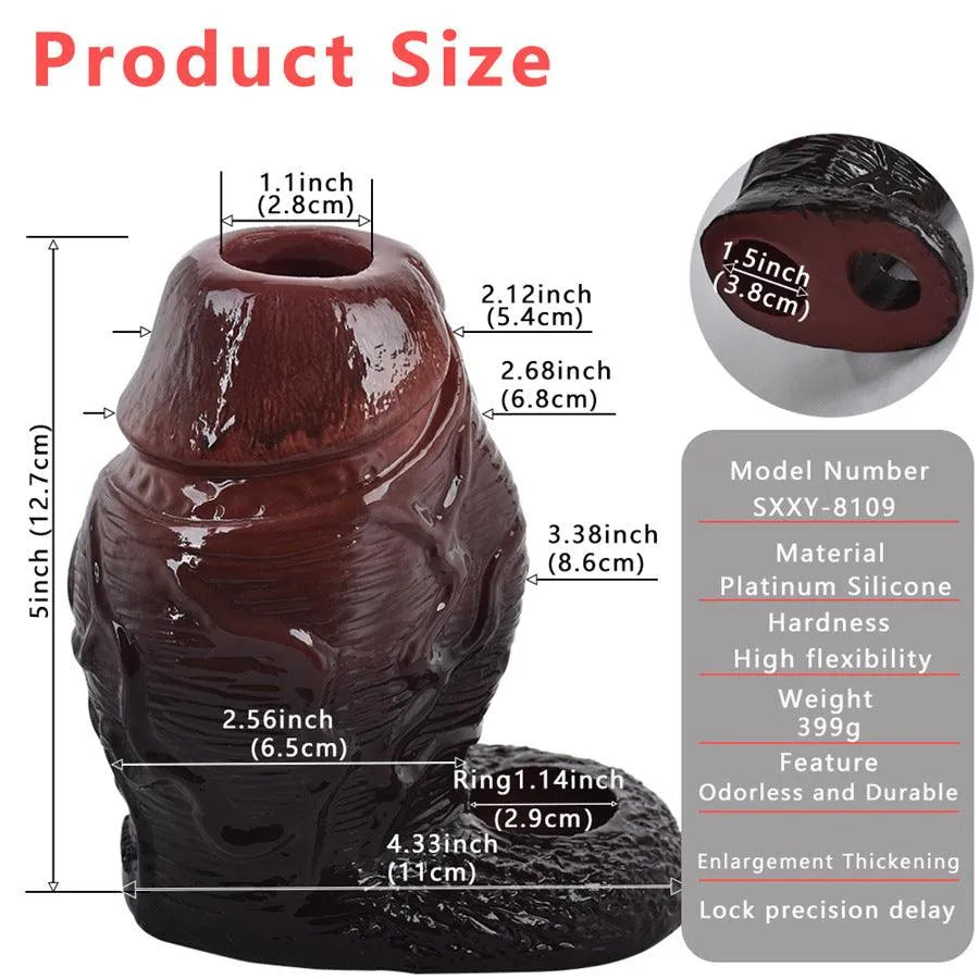 Girth Extension 5 Inches Cock Sleeve Silicone