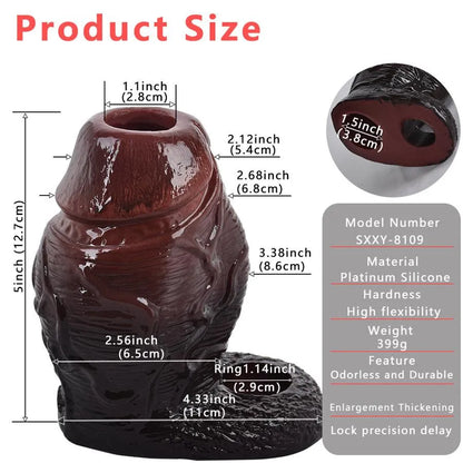 Girth Extension 5 Inches Cock Sleeve Silicone