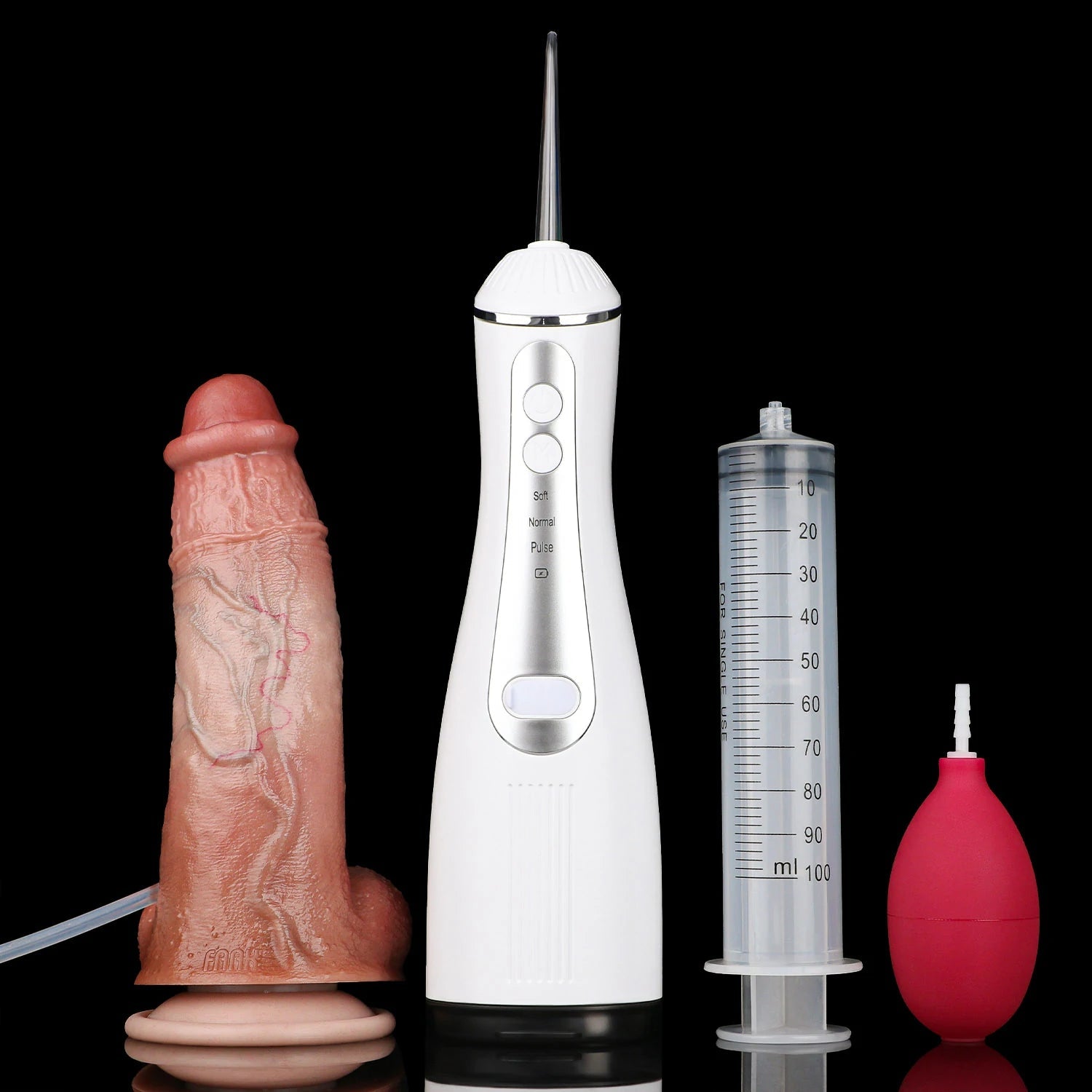 Squirting Realistic Dildo with Ejaculation System & Suction Base
