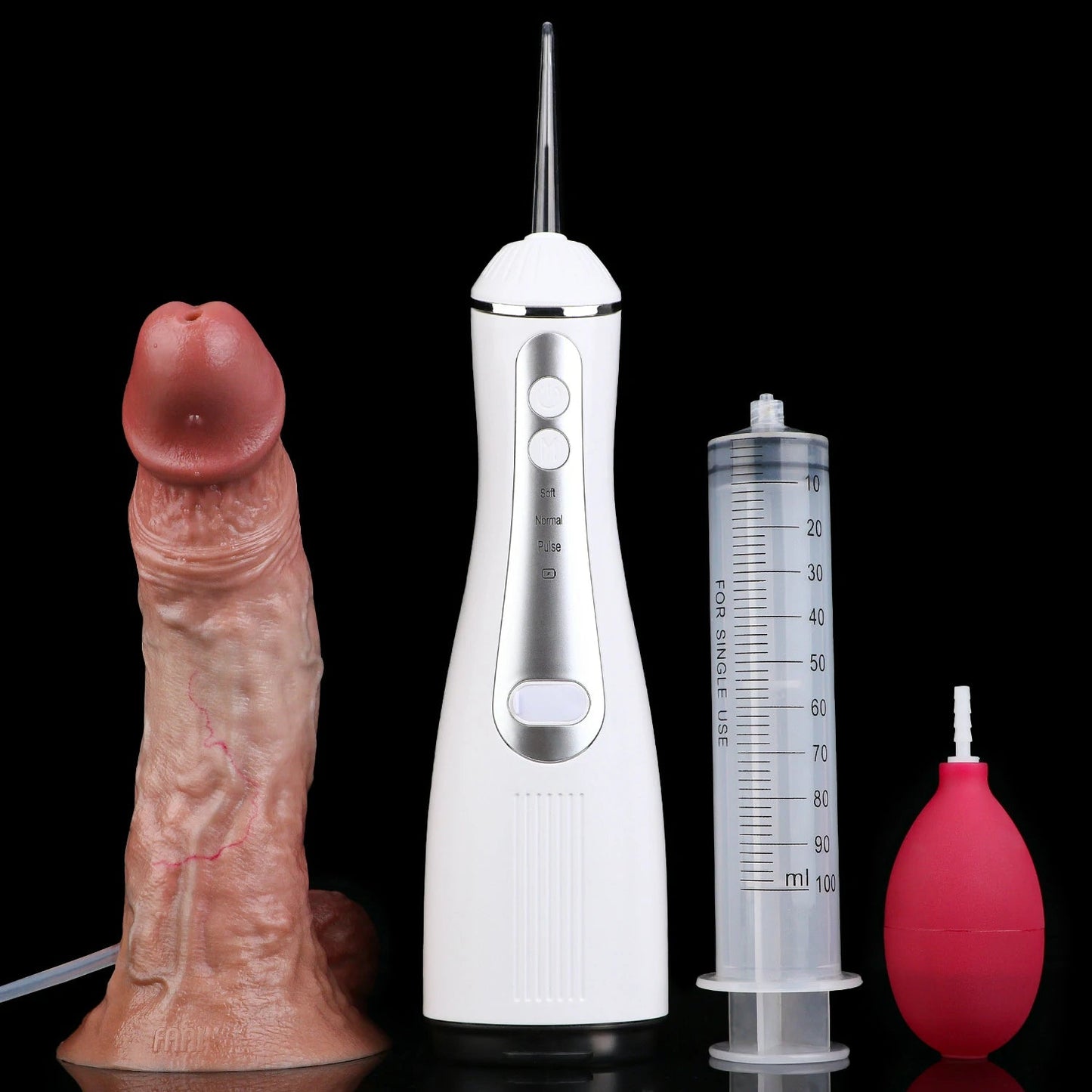 Squirting Realistic Dildo with Ejaculation System & Suction Base