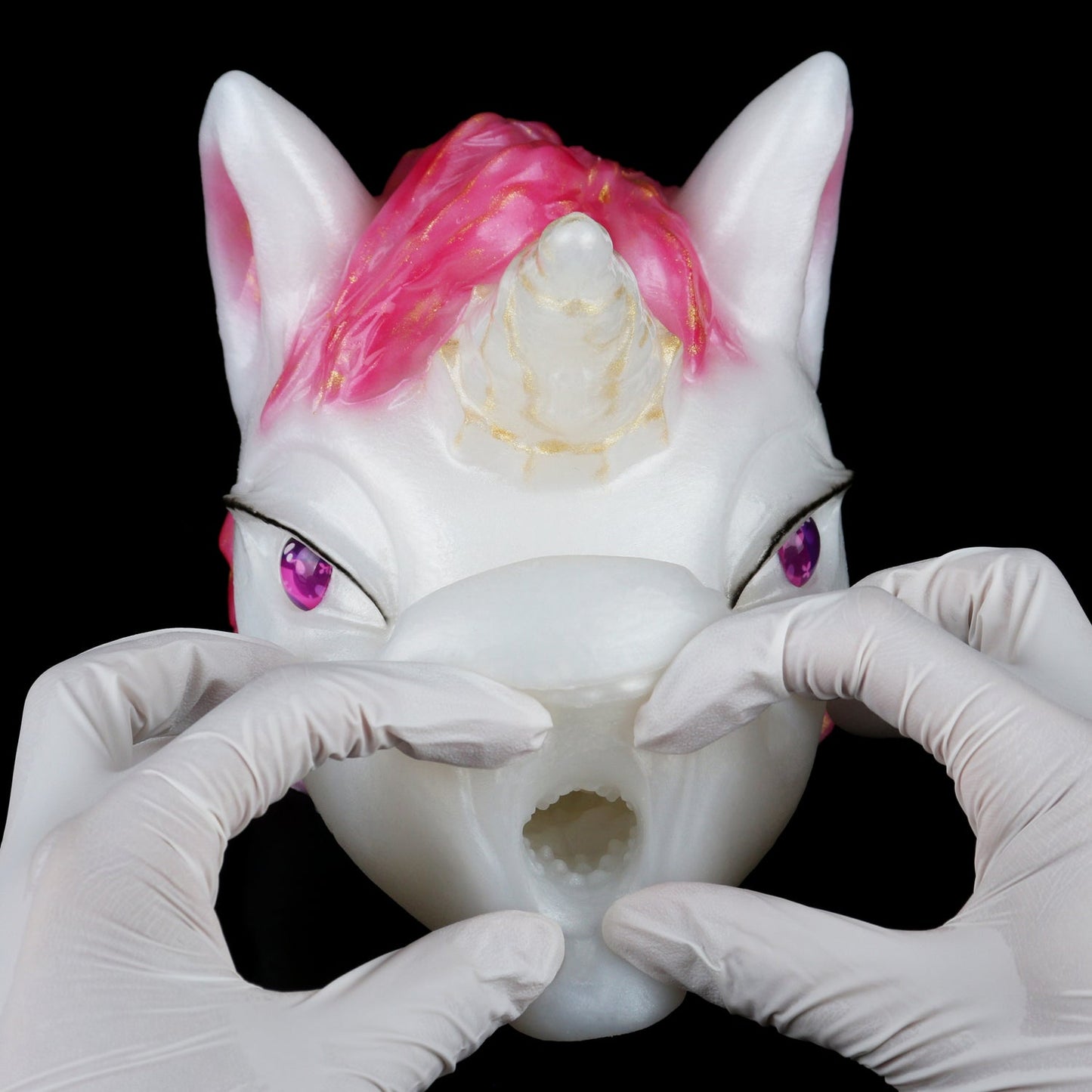 Pink Star Unicorn Fantasy Monster Girl Stroker