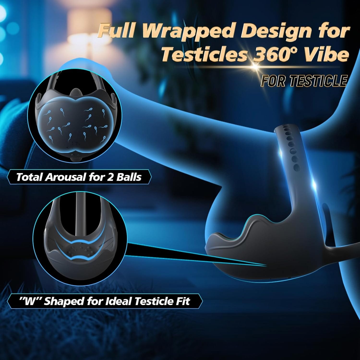 Taint Stimulator 3-in-1 Vibrating