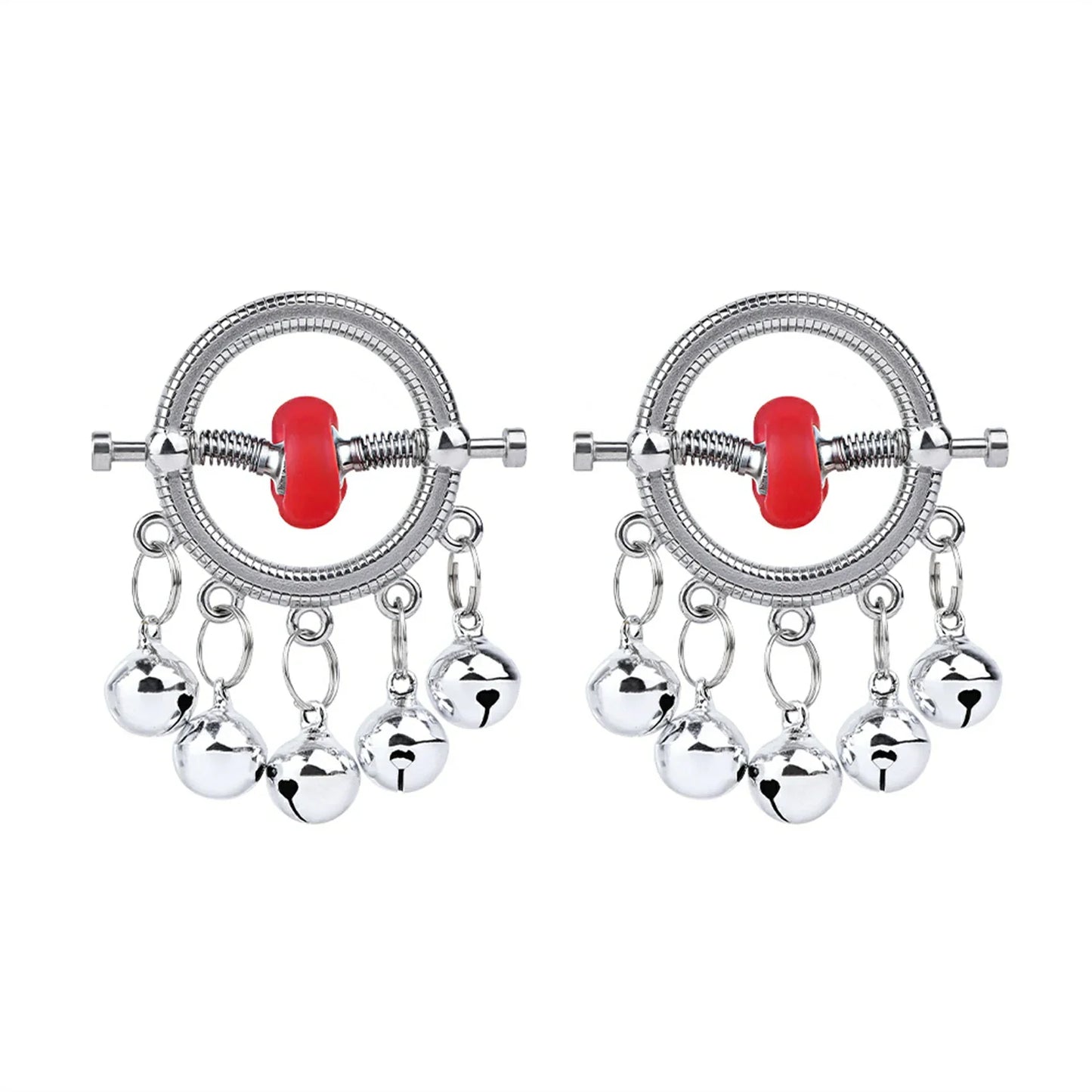 GlimmerDesire™ Luxury Non-Piercing Crystal Nipple Chain with Tassel • 2 Chic Styles