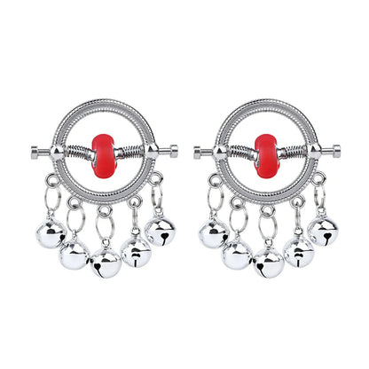GlimmerDesire™ Luxury Non-Piercing Crystal Nipple Chain with Tassel • 2 Chic Styles