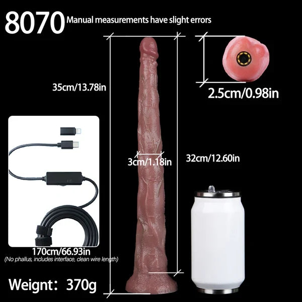Endoscope Camera Long Realistic Dildo