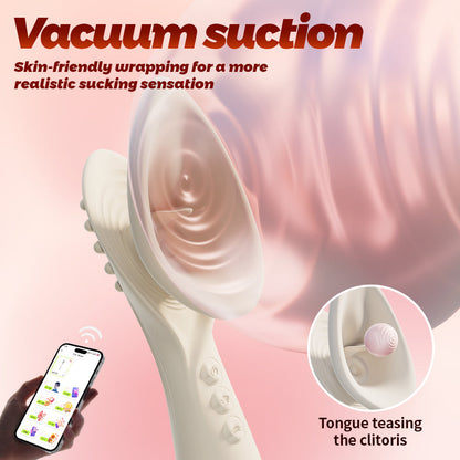 YEAIN 2 App-Controlled Clit Sucking & G-Spot Vibrator