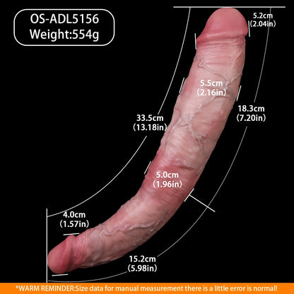 ANESIDORA  Realistic Flexible Double-Ended Dildo