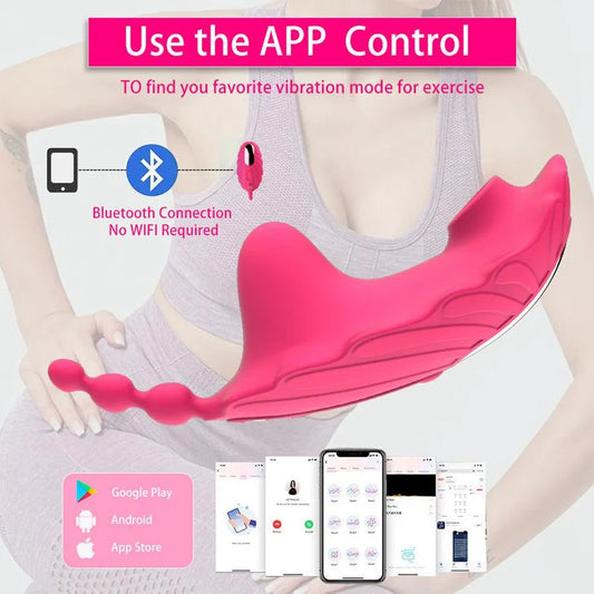 APP Controlled Butterfly Vibrator Sex Toy