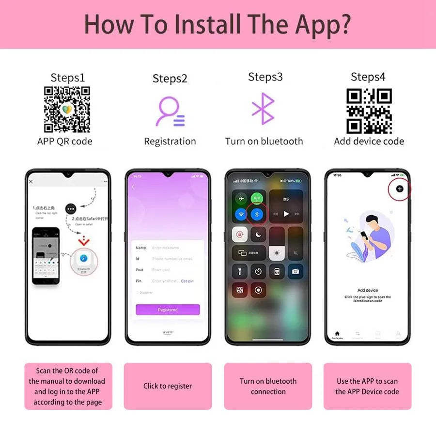 APP Controlled Butterfly Vibrator Sex Toy