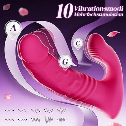 App Controlled Thrusting Panty Vibrator With Bluetooth