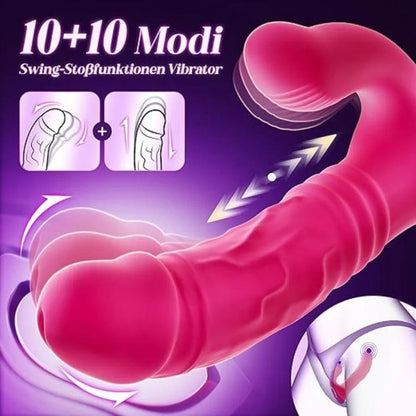 App Controlled Thrusting Panty Vibrator With Bluetooth