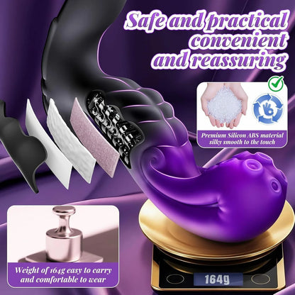 App-Controlled Wearable Octopus Prostate Massager