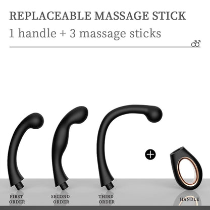 Flex Head – 3 in 1 Interchangeable Head Vibrator