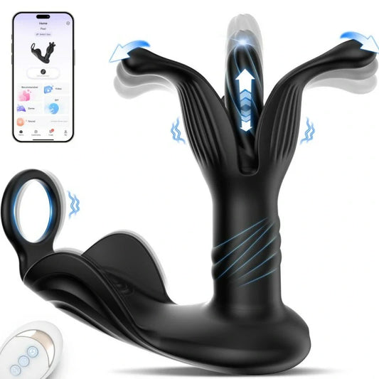 Aura Bloom Pro: Advanced Multi-Action Remote Prostate Stimulator