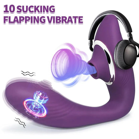 Becky Women Sucking Flapping Vibrator