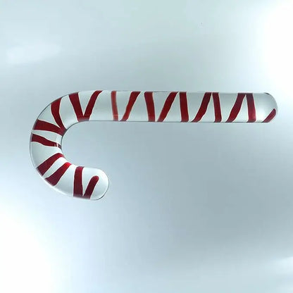 Bent Pleasure Glass Wand Dildo