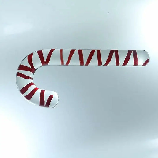 Bent Pleasure Glass Wand Dildo
