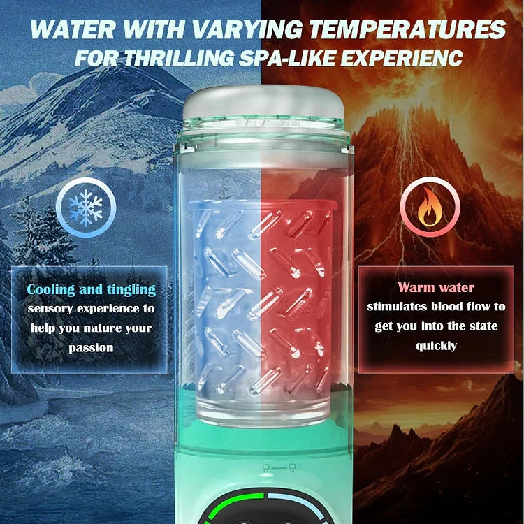 XR4 Waterproof Blowjob Machine Sucking Rotating Thrusting Vibrating