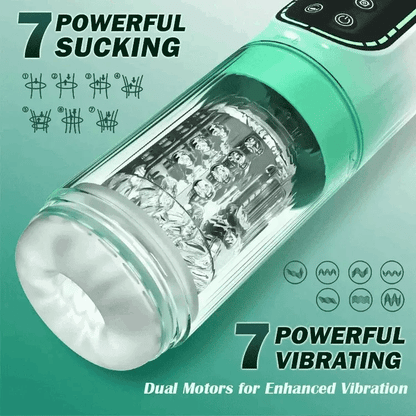 XR4 Waterproof Blowjob Machine Sucking Rotating Thrusting Vibrating