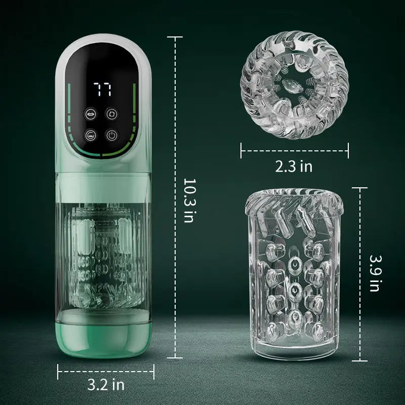 XR4 Waterproof Blowjob Machine Sucking Rotating Thrusting Vibrating