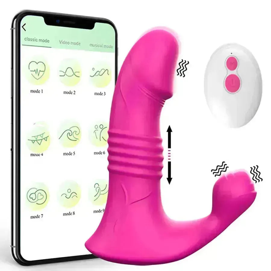Bluetooth Thrusting Panties Vibrator