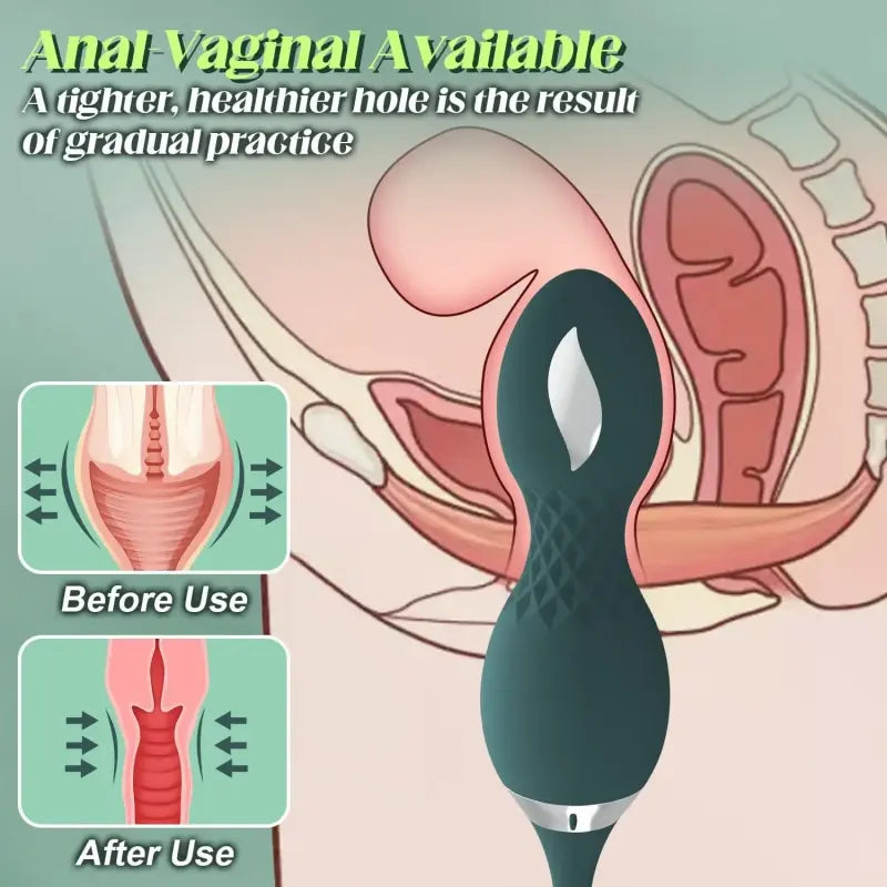 Clara – Rotating Clitoral Vibrator & Prostate Massager for Couple