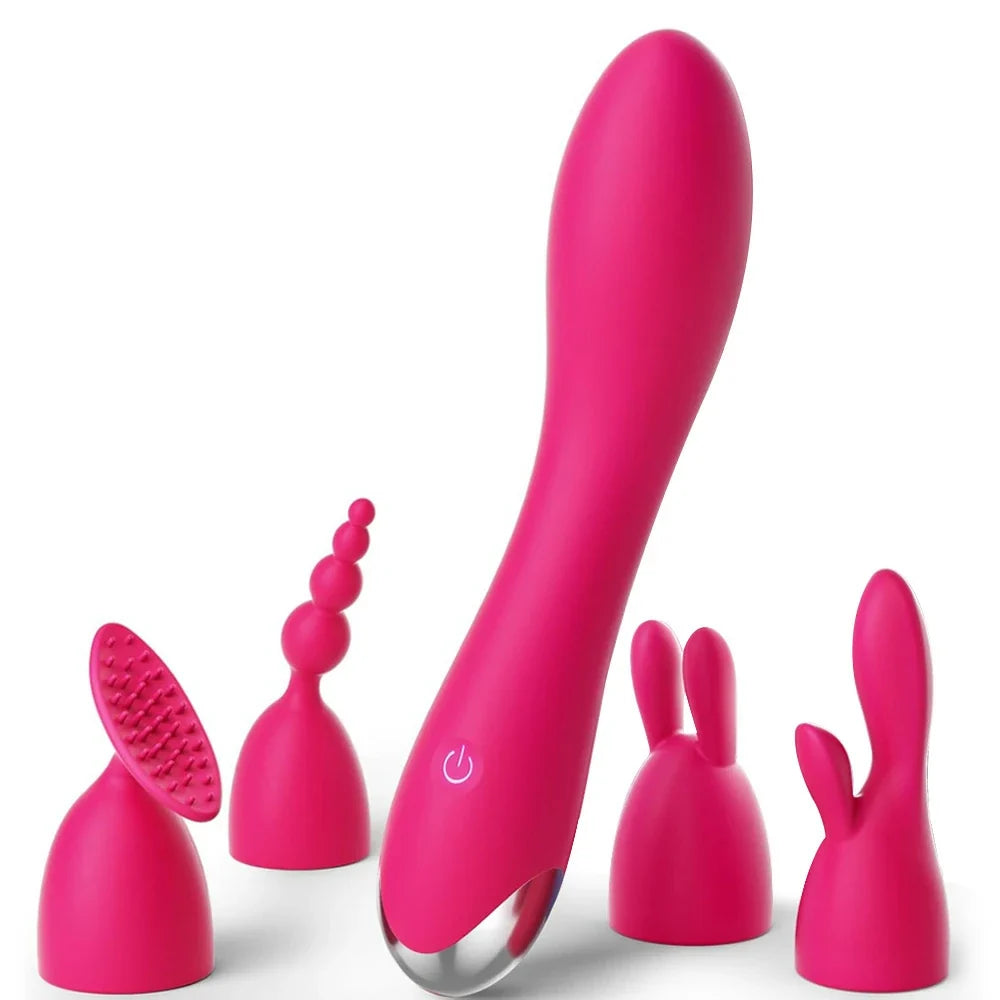 Crescent Moon – Vibrator with 4 Interchangeable Heads