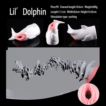 Dolphin Queen Torso Fantasy Pocket Pussy