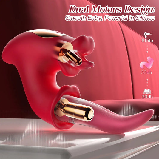 ELLIE Tongue Vibrator - Targeted Stimulation and Dual Pleasure
