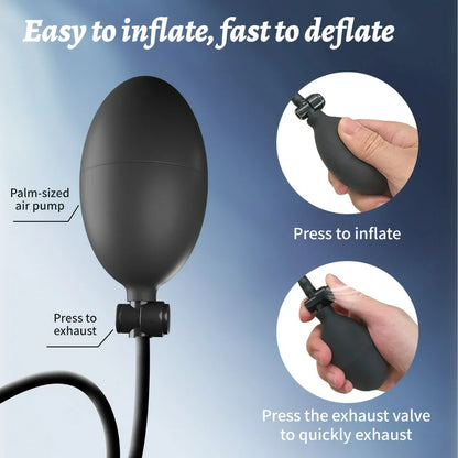 Explorer – App Controlled Vibrator with Manual Inflation